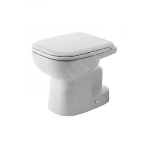 Duravit D-Code - wc à poser, évacuation verticale, blanc 21100100002