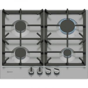 Neff Table de cuisson gaz 60cm 4 feux inox - T26CIP8N0