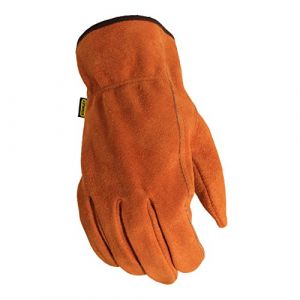 Stanley By Black&decker Cowhide Leather Driver Size 10 SY710L EU Cuir fendu Gants de travail Taille: 10, L 1