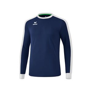 Erima Mixte Maillot Retro Star, New Navy/Blanc, M EU