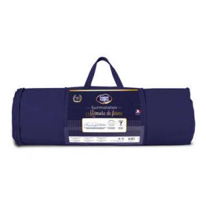 SweetNight SurMatelas M&eacute;moire de Forme 180x200 cm | Epaisseur 7 cm | Visco&eacute;lastique | Mousse Haute densit&eacute; | D&eacute;houssable | Lavable | Qualit&eacute; H&ocirc;tellerie de Luxe
