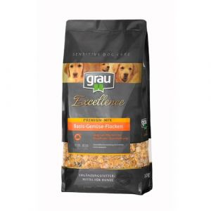 Grau L’original Exc SDC Premium Mix Mélange De Flocons De Céréales Avec Des Légumes Pour Chiens, Lot De 1 (1 x 10 kg), Complément Alimentaire Pour Chiens