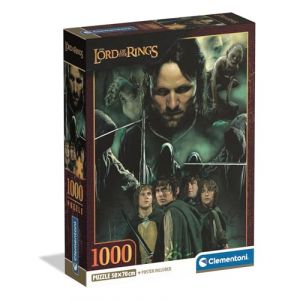 Clementoni Puzzle 1000 pièces The Lord of the Rings