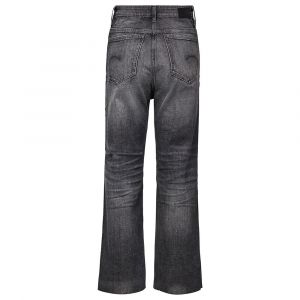G-Star Raw RAW Tedie Ultra High Waist Ripped Ankle Straight Jeans, Faded Basalt C530-b155, 28W / 32L Femme