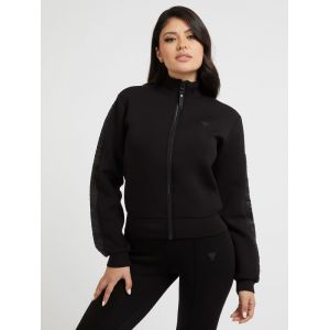 Guess SWEAT-SHIRT GLISSIERE FRONTALE Noir - Couleur Noir - Taille S