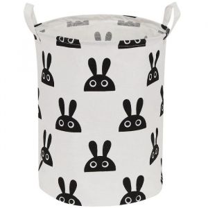 Image de Iso Trade Sac de rangement motif lapins pour jouets linge livres peluches