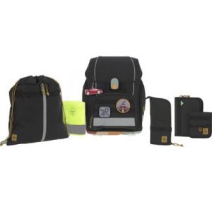 Lässig Set école Boxy Unique noir (7 pièces)