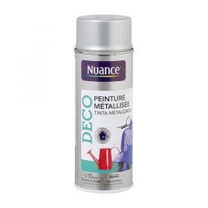 Image de Nuance Peinture aerosol - Metal gris - Brillant - 400ml