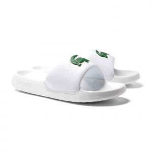 Lacoste Homme 45CMA0002 Slides & Sandals, WHT/GRN, 39.5 EU