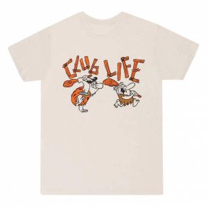 Les Pierrafeu Les Pierrafeu Club Life Hommes T-shirt FLI06408TSC