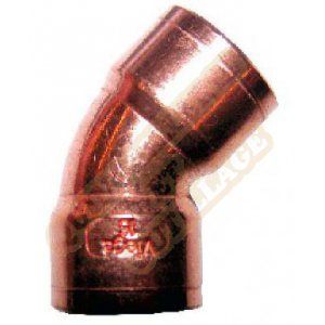 Conex Bänninger Raccord cuivre coudé 45° à souder - Femelle - Ø 14 mm - Conex / Bänninger