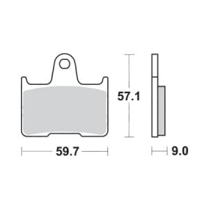 Sbs Plaquettes De Frein 765LS