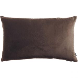 Declikdeco Coussin uni Elise Ébène 40 x 65