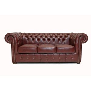 Image de Chesterfield Canap¿ cuir 3 places Brighton Basic CR