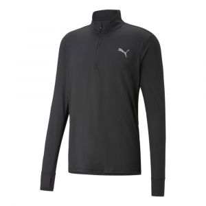 Puma Haut Running Run Favorite Fermeture Éclair 1/4 - Noir, pointure X-Large - Noir - Taille X-Large