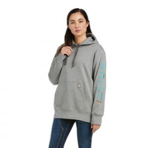 Sweatshirt à capuche femme Ariat Rebar Graphic