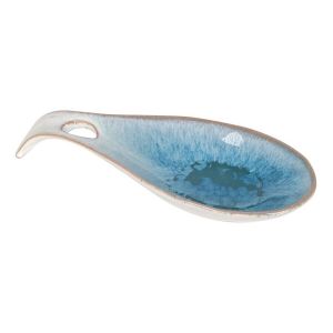 Signes Grimalt Repose-cuill&egrave;re de cuisine, porte-ustensiles en c&eacute;ramique, plateau d&eacute;coratif pour comptoir, style boh&egrave;me