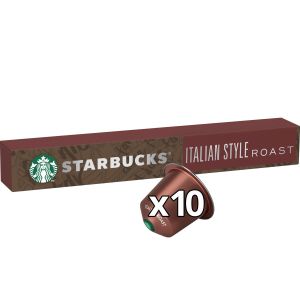 Image de Starbucks Capsule café by Nespresso Italian Roast X10