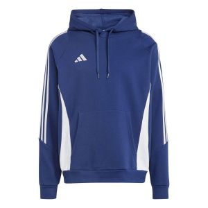 Adidas Sweat-shirt à capuche de survêtement Tiro 24 - Team Navy Blue 2 / White, Team Navy Blue 2 / White - Taille S