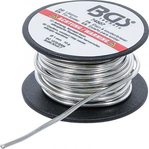 BGS 74507 | Étain à souder/braser | en bobine | Sans plomb | Ø 1 mm | 10 g