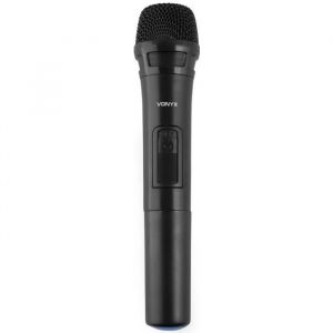 Vonyx HH10 – Microphone à main pour systèmes UHF, 863,100 MHz
