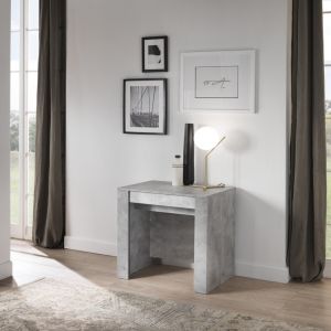 Console avec 4 allonges Beige