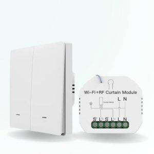 Kit de commande de volet roulant connect&eacute; - avec interrupteur sans fil