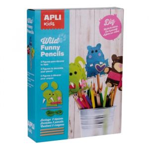 Image de APLI Kits Funny Pencils animaux sauvages