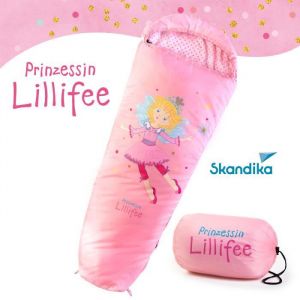 Skandika Princesse Lillifee - Sac de Couchage Enfant Momie - Jusqu'à 140cm - Jusqu'à -12°C