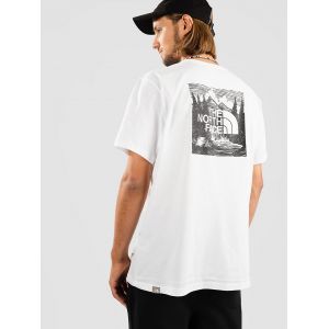 The North Face T-shirt À Manches Courtes Redbox Celebration Pour Homme Tnf White Taille L