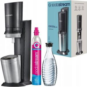 Image de Sodastream Crystal 3.0 Métal, Acier Inoxydable Noir