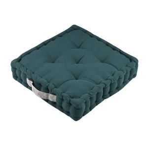 Image de Coussin de sol (45 cm) Duo Bleu vert