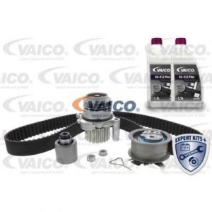 Vaico Pompe &agrave; eau + kit de courroie de