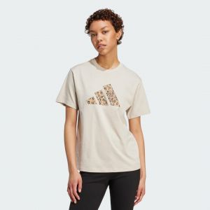 Image de Adidas T-shirt animal femme gris