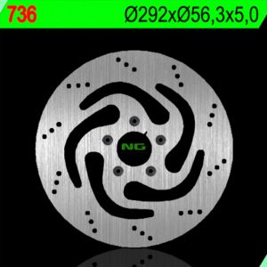 net generation Disque de frein moto fixe Brake Disc DIS736