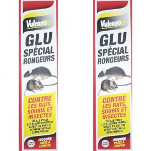 NUISIPRO - Anti Souris Anti Rats et Anti Insectes - Colle pour fabriquer des pi&egrave;ges - Lot de 2 - Prix imbattable