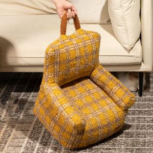 Furrytail Canap&eacute; Pour Animaux De Compagnie Lit Pour Chat De Style Ouvert Lit Chaud Pour Chat Canap&eacute; Pour Animaux De Compagnie Maison Pour Chien Matelas Pour Chien Chat Et Chien Universel 50&times;25&times;20 Cm