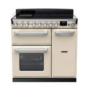 Falcon PIANO DE CUISSON ESTEL DELUXE TAB IND 90 CM CREME PASTEL CHROME
