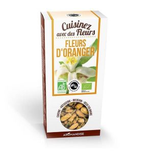 Aromandise Fleurs comestibles bio - Fleurs d'Oranger 60 g
