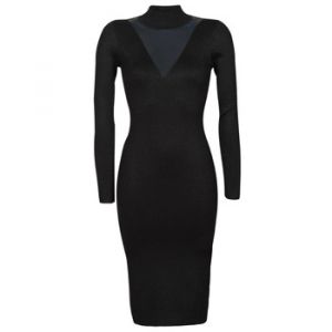 Image de Guess Robe DENISE DRESS SWEATER - Couleur S,M,L,XL,XS - Taille Noir