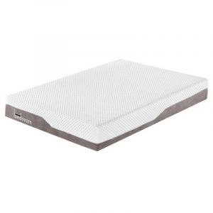 Image de Cotecosy Matelas mousse avec mémoire de forme Bedream Premium 160x200cm - Blanc / Taupe