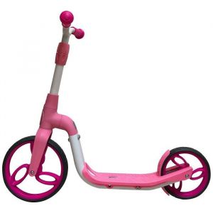 Image de SportPlus Trottinette 2 en 1 - Adaptée pour les jeunes Enfants en tant que Vélo sans Pédale - Adaptée pour les plus Grands en tant que Trottinette - Longue Durée de vie et Résistante