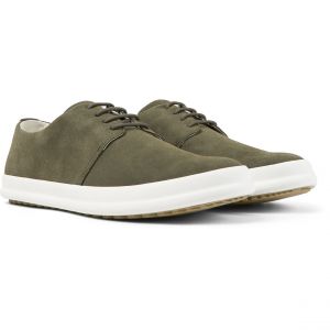 Image de Camper Chaussures homme en cuir vert Chasis