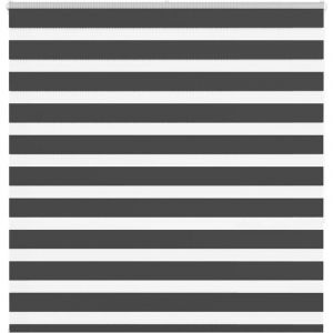 VidaXL Store Zèbre Noir 140x150 Cm Largeur Du Tissu 135,9 Cm Polyester
