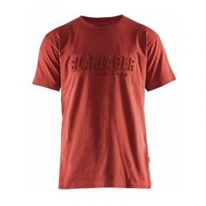 Blaklader T-shirt imprimé 3D HOMME Rouge Brique L