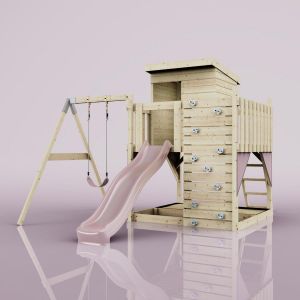 Aire de jeux PolarPlay Alma, Normal / Vieux rose
