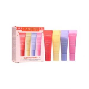 Laneige Glowy Lip Minis Set Holiday Edition 4 pcs