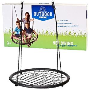 Image de Outdoor Play Balançoire nid avec filet 100 cm 45404