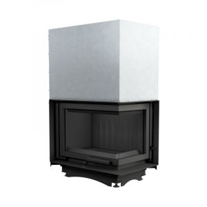 Azura Insert cheminée MAJA 8 BS vitre à droite ouverture relevable