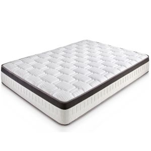 Image de Marckonfort - Matelas à mémoire de forme Supreme 90x200. 27cm épaisseur blanc